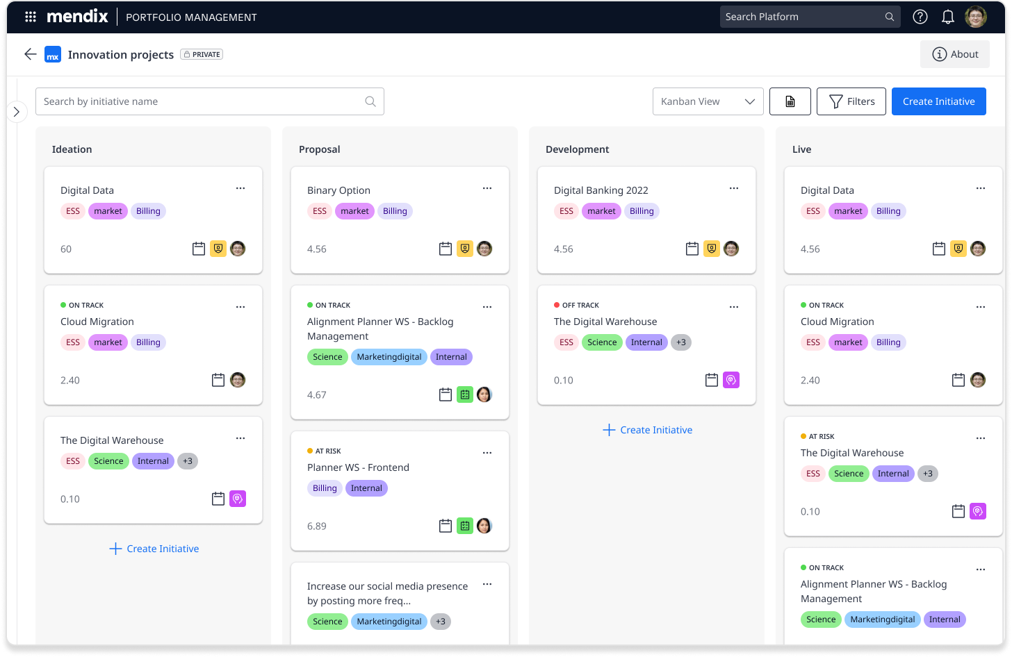 Portfolio Management | Mendix